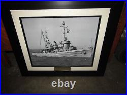 USS Wenatchee 118 Framed Navy Ship Photo. 28'' x 24'' #751
