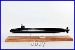 USS West Virginia SSBN-736 Submarine Model (Black Hull), Navy, Scale