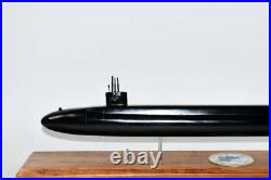 USS West Virginia SSBN-736 Submarine Model (Black Hull), Navy, Scale