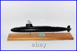 USS Will Rogers SSBN-659 Submarine Model (Black Hull), Navy, 20, Scale Model