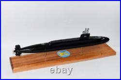 USS Will Rogers SSBN-659 Submarine Model (Black Hull), Navy, 20, Scale Model