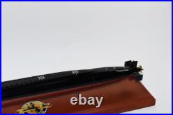 USS Wyoming SSBN-742 Submarine Model, Navy, Scale Model, Mahogany, 20 inch, Ohio