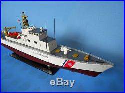 United States Coast Guard USCG Coastal Patrol Boat 18 Wooden Model Assembled