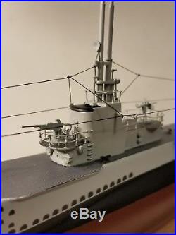 Uss Barb Wwii Gato Class Submarine Scale 1/150