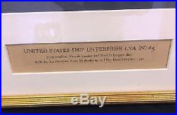 Uss Enterprise-large Image-retired Officer's Estate-very Nice-buy It Now