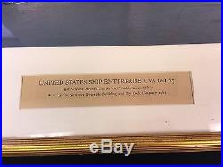 Uss Enterprise-large Image-retired Officer's Estate-very Nice-buy It Now