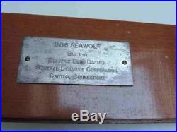 Uss Seawolf Launch Christening Silver Engraved Cage For Champagne July 21, 1955