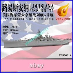 VERYFIRE 1/350 VF350914 LOUISIANA USS BB-71 Montana Class Battleship Model Kit
