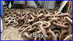 VTG Industrial Ship Anchor Chain 4 & Up Various Length Freight Available