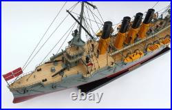Varyag Cruiser Handcrafted War Ship Display Model