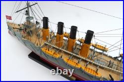 Varyag Cruiser Handcrafted War Ship Display Model