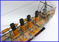 Varyag Cruiser Handcrafted War Ship Display Model