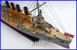 Varyag Cruiser Handcrafted War Ship Display Model