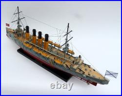Varyag Cruiser Handcrafted War Ship Display Model