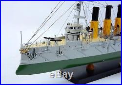 Varyag Protected Cruiser 32 Handmade Wooden Warship Model NEW