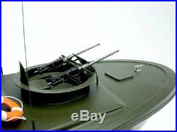 Vietnam War PBR riverboat US Navy display mahogany wood custom model boat