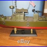 Vietnam War PBR riverboat US Navy display wood custom model boat 1/18 or 1/20