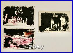 Vintage 1940's postcards USS PIRAHNA USS TORO Season's Greetings Navy