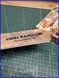 Vintage 1957 Aurora 410-98 United States Sailor 1/8 Scale Plastic Model Kit New