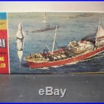Vintage 1960s Pyro Russian Missile Tracking Fishing Trawler Plastic Model Kit