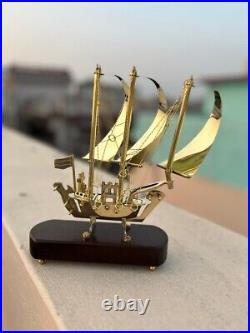 Vintage Antique brass sheet titanic ship home decorative item desktop gifts 12