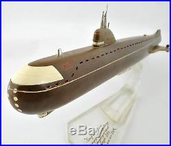 Vintage Author Model Nuclear Submarine K-52 USSR Textolite Original Instance