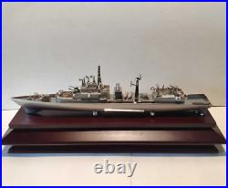 Vintage Collectible Poster Souvenir Model of the USSR Military Patrol Ship (546)