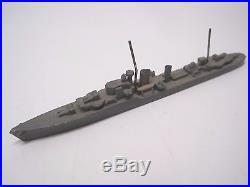 Vintage Lot 11 Navis Neptun Metal Model Ship Boat Cruiser Battleship Destroyer