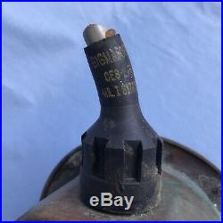 Vintage Maritime Minesweeper US Navy Ship 1950 Salvage Brass Electric Switch