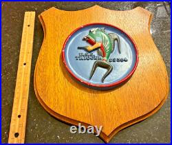 Vintage Nautical Plaque Uss Trigger Ss564 Tang Class Submarine Usn Navy