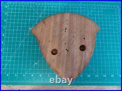 Vintage Navy PLAQUE Metal Emblem + Wood Shield Amphibious Squadron 6
