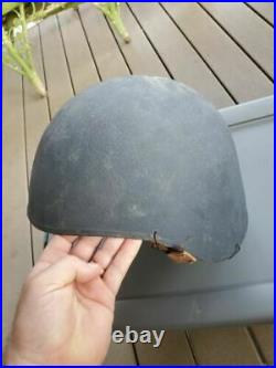Vintage Original WW2 (1939-1945) United States Navy MK2 Gunners Helmet