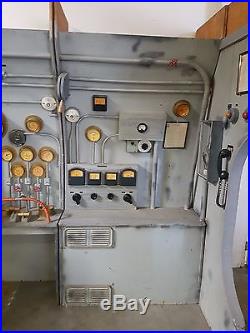 Vintage Submarine Wood Replica Model Control Panels Instrument Movie Props Rent