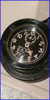 Vintage U. S. A. Navy Mark I Authentic boat clock