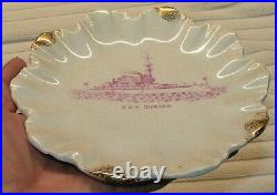 Vintage US Navy USS Indiana BB-1 Launched February 1893 Spanish American War