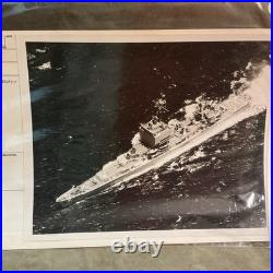 Vintage Us Navy 1960S Photograph Uss Long Beach CGN-0