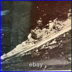 Vintage Us Navy 1960S Photograph Uss Long Beach CGN-0