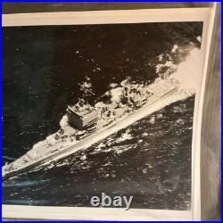Vintage Us Navy 1960S Photograph Uss Long Beach CGN-0