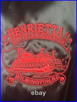 Vintage Wilmington Cape Fear North Carolina Riverboat Swingman Jacket Size XL C3