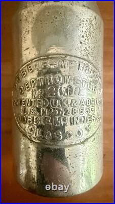 Vintage World War II Dobbie McInnes Ships Depthometer With Original Wooden Case