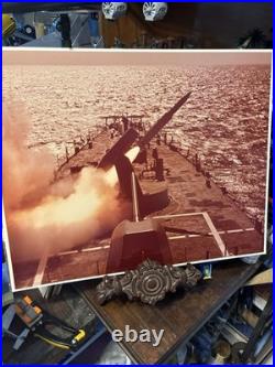 Vintage guided missile launch US Navy 20x16