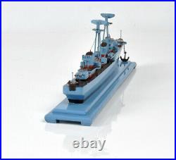 Vintage model ship destroyer Watchman handmade USSR
