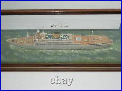 Vm Aureol Ship Model by Ron Hughes Rare Hand Made Model