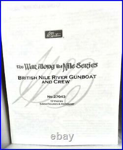 W. Britain 54mm #27043 British Nile Gunboat +++ metal/resin/ foam 2011 MIB OOP