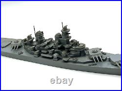 WW II Large H A Framburg & Co Iowa Class US Battleship 21.5 Instructors Model