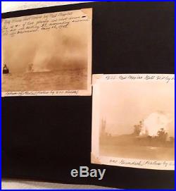 WW II USS New Mexico Photograph Album 45 Photos