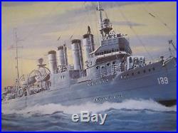WW1, WWI, USS Ward, Fired First Shot at Pearl Harbor, WW2 with Original Signatures