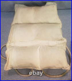 WW2 British Royal Navy Life Jacket Vest Marked Victory R. A. B. Liverpool