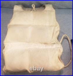 WW2 British Royal Navy Life Jacket Vest Marked Victory R. A. B. Liverpool