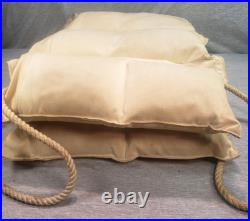 WW2 British Royal Navy Life Jacket Vest Marked Victory R. A. B. Liverpool